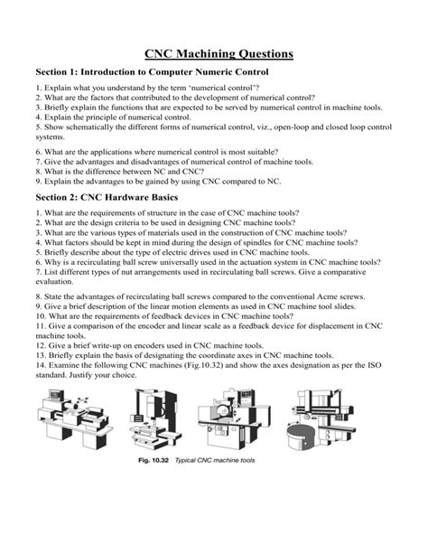 cnc machine question paper|cnc mechanical engineering question paper.